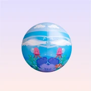 The Land of Legends Inflatable Beach Ball - Blue
